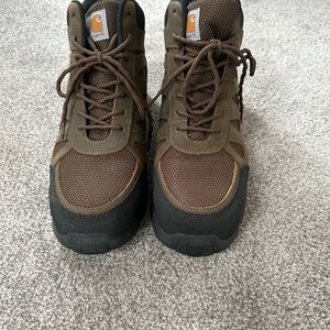 Carhartt Men's Brown and Black Work Boots